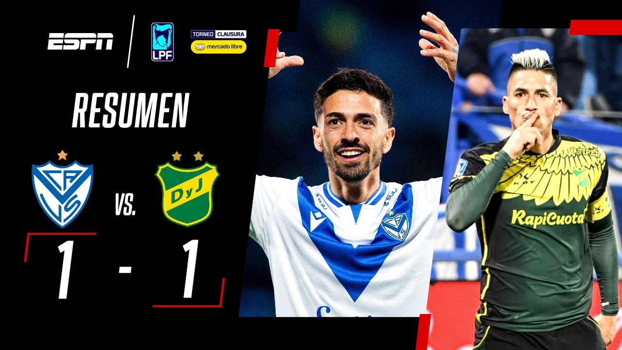 LANZINI ADELANTÓ AL FORTÍN PERO NO PUDO RETENER EL TRIUNFO | Vélez 1-1 Defensa y Justicia | RESUMEN