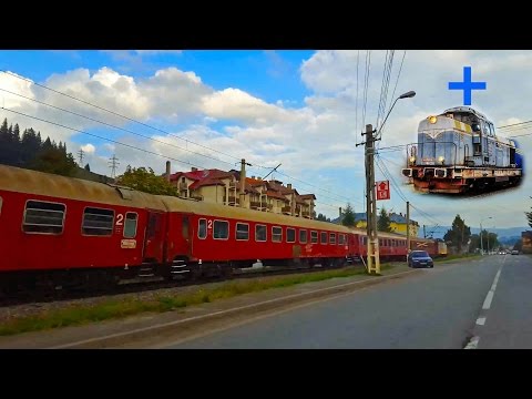 Chasing a train on L502 - Dorna Candrenilor - Vatra Dornei + BONUS (2015)