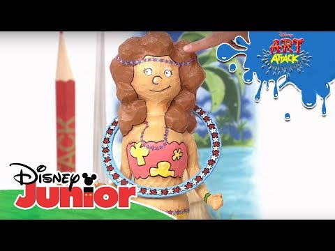 Art Attack Bastelclip 66: Hula Spiel | Disney Junior