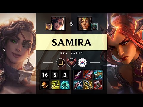 Samira ADC vs Sivir - KR Grandmaster Patch 25.14
