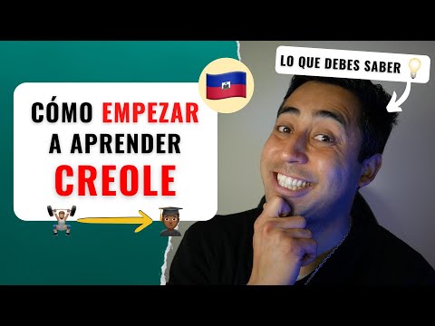 Cómo APRENDER CREOLE haitiano desde CERO 🏋🏾🚀 | Kreyòl con Franco