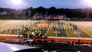 preview picture of video 'Byron Center Marching Band -- 9/12/2014'
