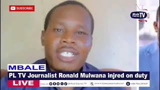 PL on TV journalist nursing wounds after prisons drone knocked him 