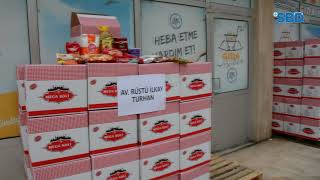 POSBIYIK GIDA DESTEĞİNDE BULUNAN HAYIRSEVERLERE TEŞEKKÜR ETTİ