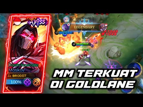 TOP GLOBAL MOSKOV MODE SOLO RANK, PAKAI BUILD TERSAKIT AUTO WIN!!- MOBILE LEGENDS