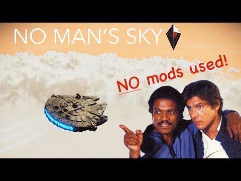 No Man's Sky Millennium Falcon Corvette Showcase