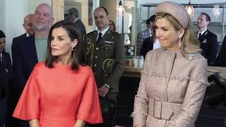 Visita de S.M. la Reina y S.M. la Reina de los Países Bajos a las instalaciones de la organización LAB6