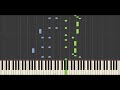 Yann Tiersen - La Fenêtre [Accordion Solo] (Synthesia Tutorial)