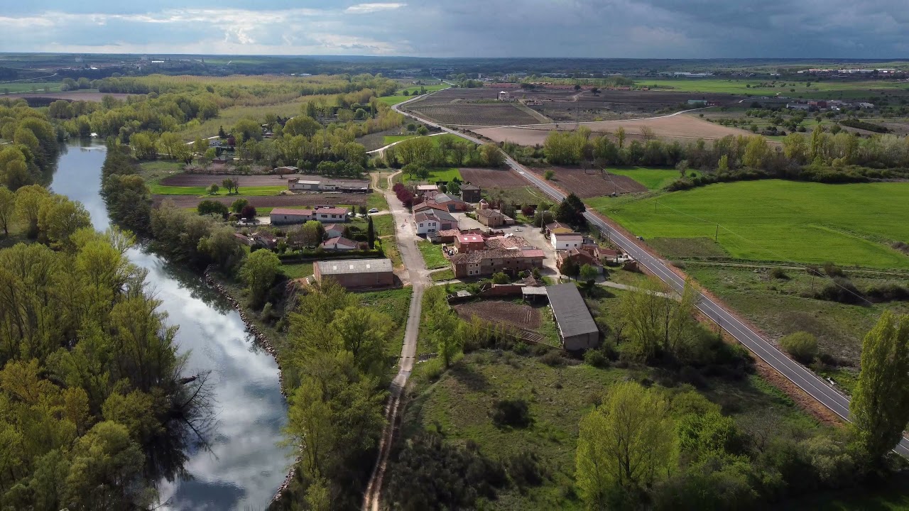 Vistas aéreas de Santillán del Agua