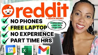 Reddit is Hiring! 💬 | Work From Home Jobs No Experience, No Phones, Data Entry