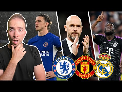 Chelsea Want OVER £50m For Gallagher? | Ten Hag STILL Under United Review? | Davies To Real Madrid?