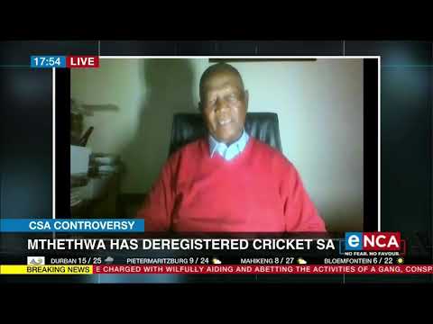 Sport Sports Minister Nathi Mthehwa intervenes in cricket SA governance saga