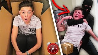 MAILING MYSELF IN A BOX FOR 24 HOURS GONE WRONG! 📦😱