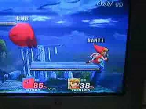 Nike (kirby) vs. Santi (toon link) 1