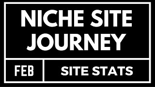 Niche Website Case Study: February 2016 Website Statistics Episode 2