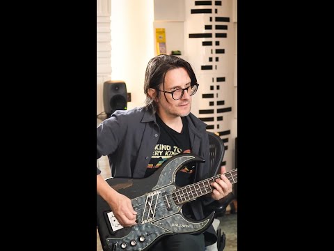 Playing bass on a new song!