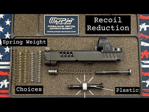 Staccato HDP4.5 Field Strip & DPM Systems Recoil Reduction Kit