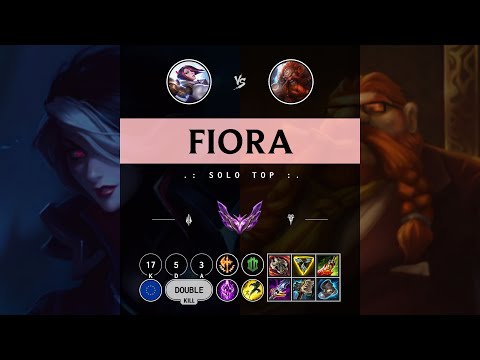 Fiora Top vs Gragas - EUW Master Patch 14.11