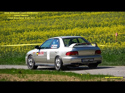 Adam Radwański / Laura RADWAŃSKA - Subaru Impreza - 8 Rajd Rzeszowiak 15-05-2022