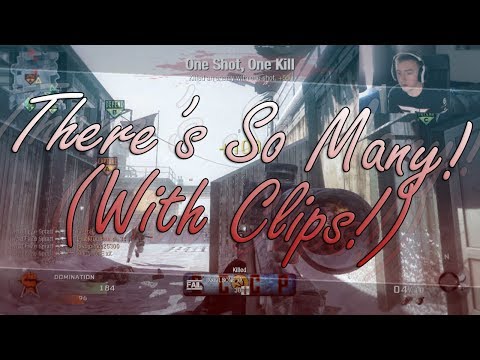 THERE'S SO MANY!! (WITH CLIPS!)