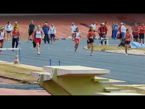 FINAL 100M CAT 40 anos -  Feminino - MASTER 2017