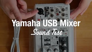 Video thumbnail for Yamaha AG03 3-Channel USB Mixer Review by Review Tech TV