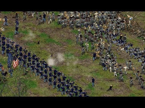 Hawks Divided Nations - Battle of Gettysburg (Culp's Hill) 1080p60