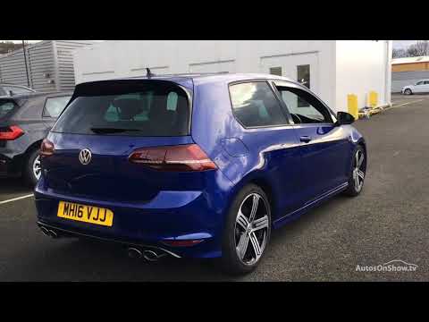MH16VJJ VOLKSWAGEN GOLF R DSG BLUE 2016, Sytner Audi Bradford