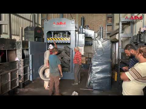 50 Ton Drum Baler Machine