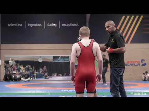 NIXON SUDDENS vs ANGUS CORBY  [4K VIDEO]   -  AUSTRALIAN NATIONAL WRESTLING CHAMPIONSHIPS 2022