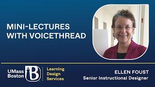 Mini-Lectures with VoiceThread