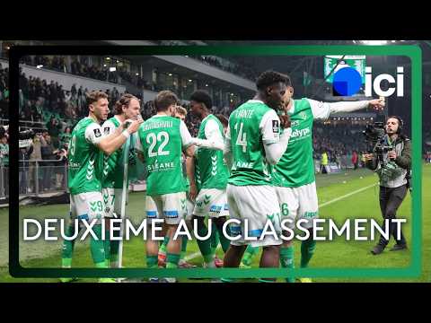 L’ASSE renverse Laval et récupère la deuxième place au terme d’un match sous tension