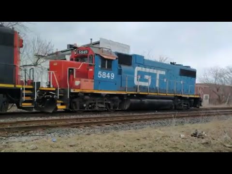 5849 is back on the Grimsby sub with a Vintage lashup!