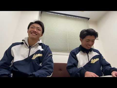 学生インタビュー（合田 涼真くん、西川 人輝くん）