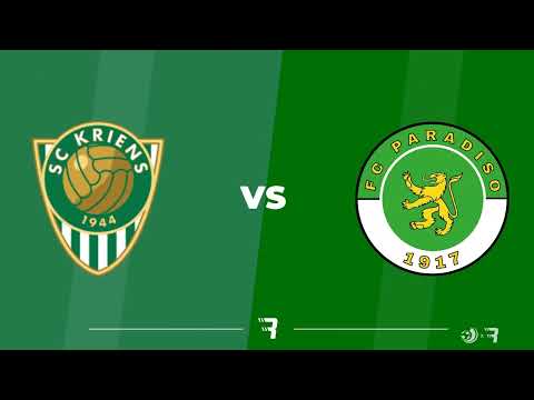 SC Kriens - FC Paradiso 3:1