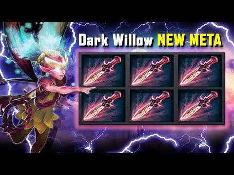 Dota 2 7.29D dark willow carry 6 witch blade crazy attack speed by Goodwin. Dota 2 fun play .
