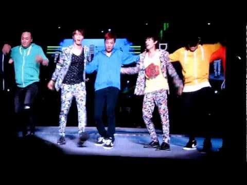 120922 SMT INA EunHae fan service during Oppa