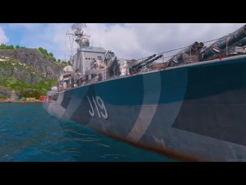 World of Warships: Legends  - Småland, 4kills-