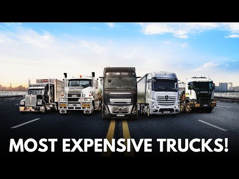 Part of a video titled The WORLD'S MOST EXPENSIVE Trucks - YouTube