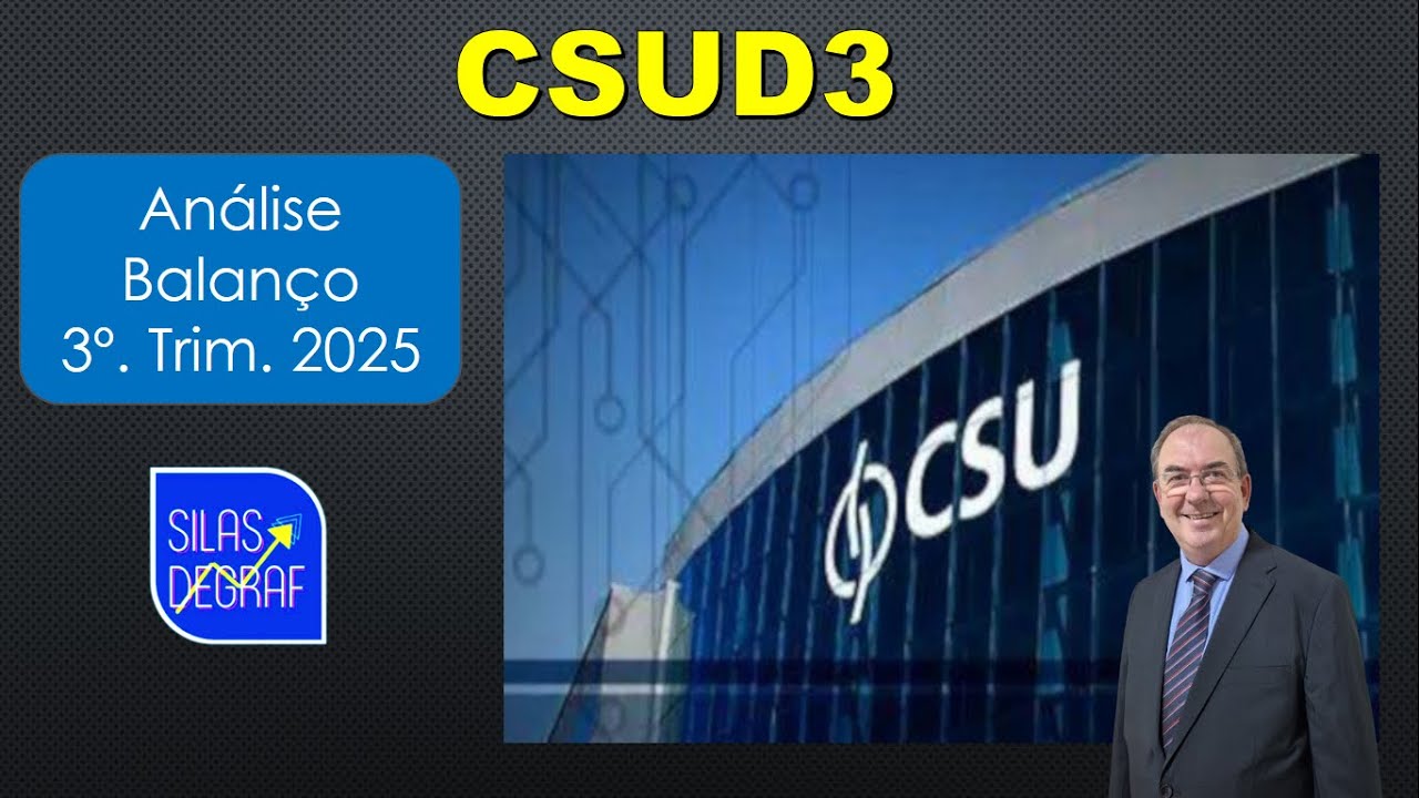 CSUD3 - CSU DIGITAL S/A. ANÁLISE FUNDAMENTALISTA BÁSICA. PROF. SILAS DEGRAF - 3o. trim. 2025