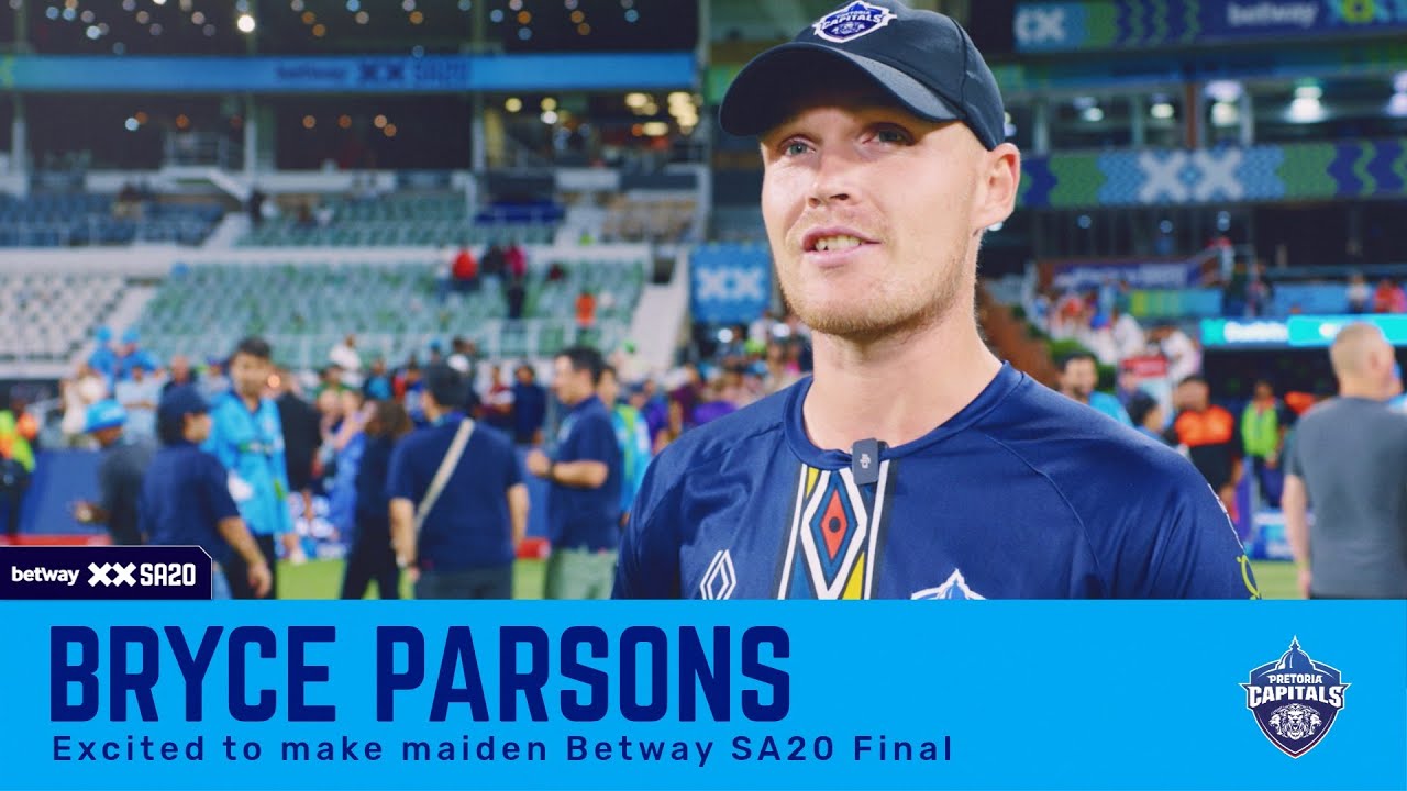 Bryce Parsons, Pretoria Capitals | SECvPC Post-match interview