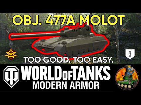 OBJECT 477A MOLOT II It Shouldn't Be This Easy II WoT Console II Soldiers of Fortune
