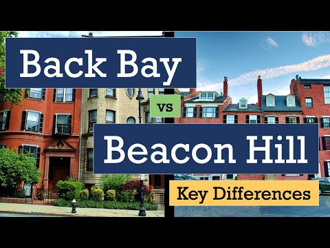Back Bay and Beacon Hill - Key Differences