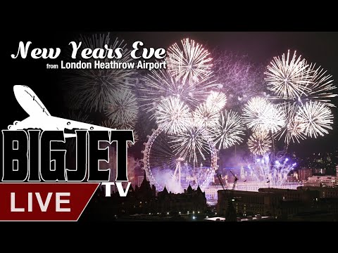 LIVE: New Years Eve at London Heathrow Airport #nye #newyear2026