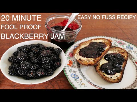 Blackberry Jam Recipe Easy 20-Minute Fool Proof Jam Recipe.