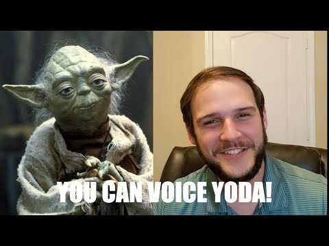 How To Voice Master Yoda #tutorial #starwars #voice #voiceactor #yoda