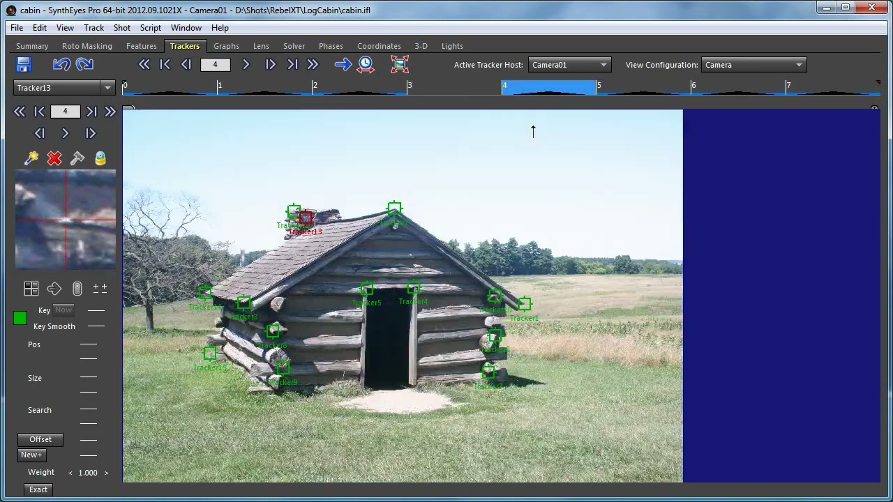 Survey-Shot Processing with SynthEyes