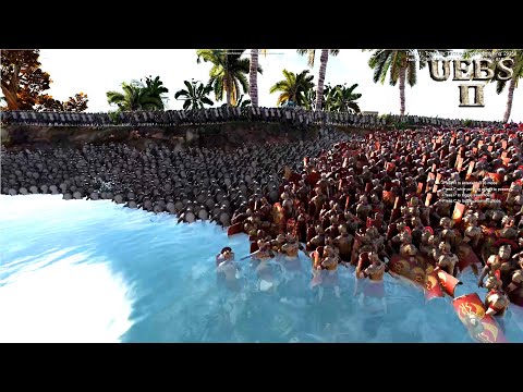 [NEW UNIT] 30,000 ROMAN GENERALS vs 1,000,000 PERSIANS | Ultimate Epic Battle Simulator 2 | UEBS2