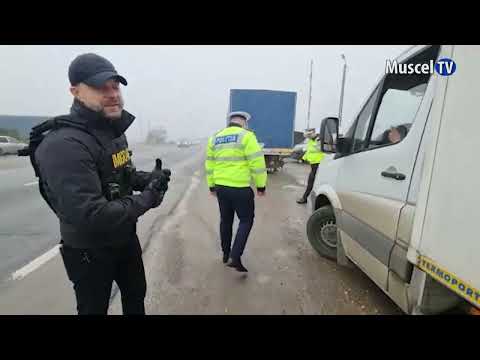 Jurnal MUSCEL TV 09.12.2022 Controale poliție pe DN65
