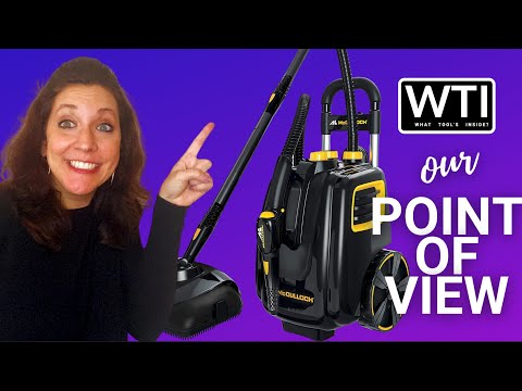 McCulloch Deluxe Steam Cleaner - WTI product video review